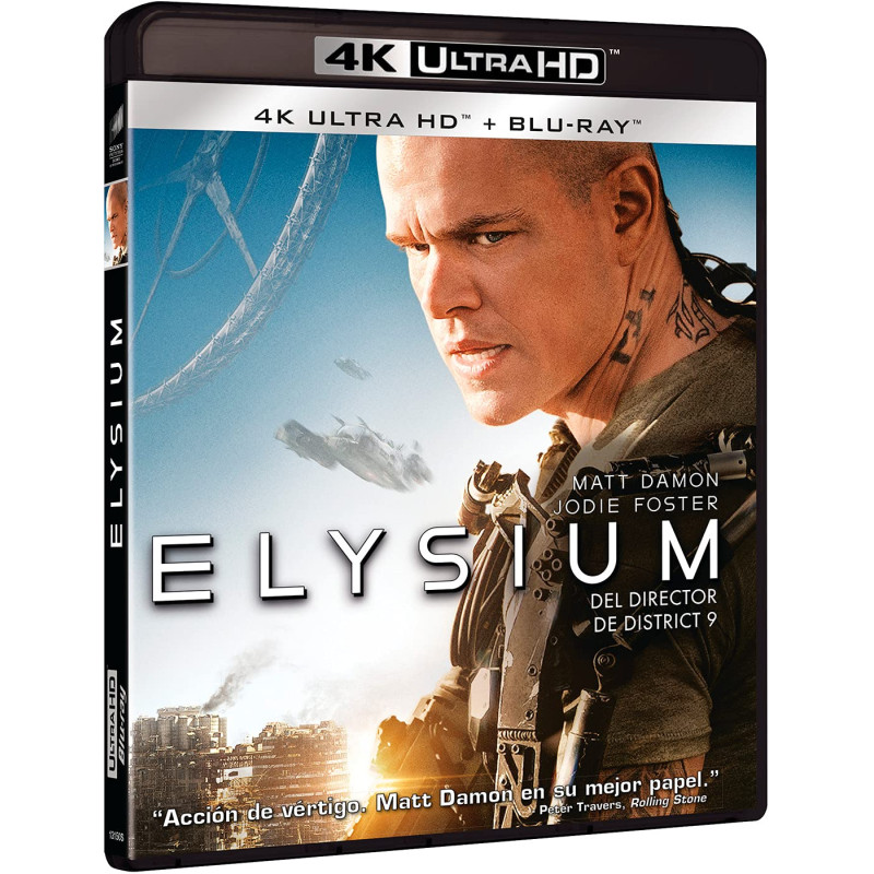 Elysium (4K Ultra-HD + Blu-Ray) [Blu-ray]