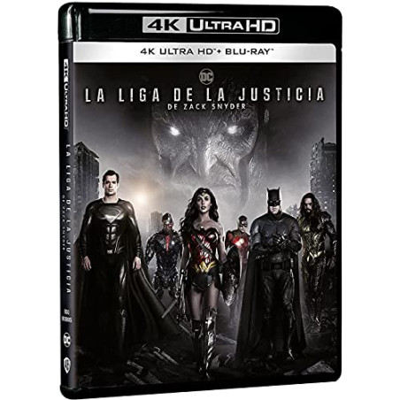 La Liga de la Justicia de Zack Snyder 4K Ultra-HD