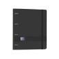 Oxford Live & Go - Classeur à 4 anneaux en polyfoam avec recharge et caoutchouc - Oxford Live & Go A4+ avec 100 feuilles de rech