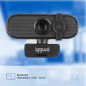 iggual – Webcam Full HD 1080p avec Microphone intégré, caméra Web USB pour PC avec Cache de Protection et Base Flexible Compatib