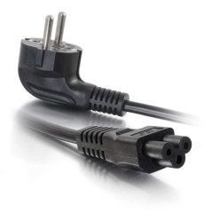 C2G 80607 câble électrique Noir 2 m CEE7/7 Coupleur C5