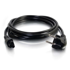 C2G 80607 câble électrique Noir 2 m CEE7/7 Coupleur C5