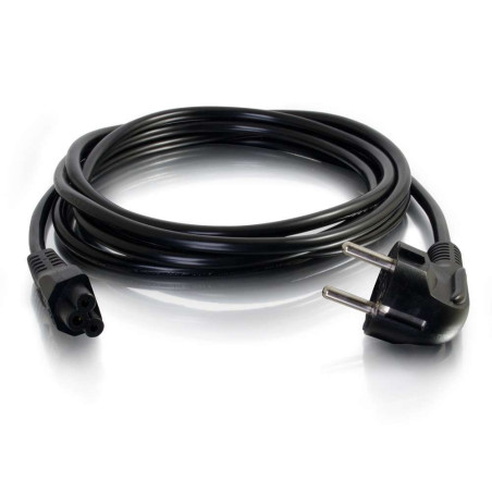 C2G 80607 câble électrique Noir 2 m CEE7/7 Coupleur C5