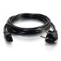 C2G 80607 câble électrique Noir 2 m CEE7/7 Coupleur C5