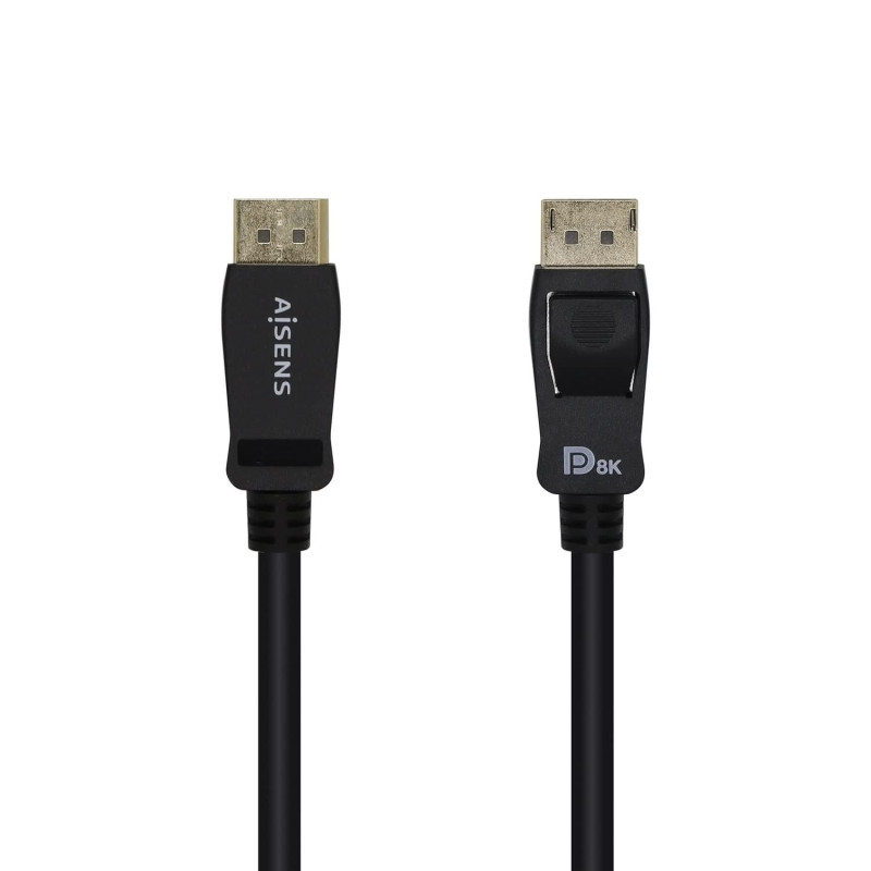 AISENS CABLE DISPLAYPORT A149-0430/ DISPLAYPORT MACHO DISPLAYPORT MACHO/ 0.5M/ NEGRO AISENS CABLE DISPLAYPORT A149-0430/ DISPLAYPORT MACHO DISPLAYPORT MACHO/ 0.5M/ NEGRO
