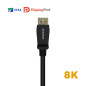 AISENS CABLE DISPLAYPORT A149-0430/ DISPLAYPORT MACHO DISPLAYPORT MACHO/ 0.5M/ NEGRO AISENS CABLE DISPLAYPORT A149-0430/ DISPLAYPORT MACHO DISPLAYPORT MACHO/ 0.5M/ NEGRO