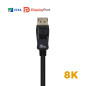 AISENS CABLE DISPLAYPORT A149-0430/ DISPLAYPORT MACHO DISPLAYPORT MACHO/ 0.5M/ NEGRO AISENS CABLE DISPLAYPORT A149-0430/ DISPLAYPORT MACHO DISPLAYPORT MACHO/ 0.5M/ NEGRO