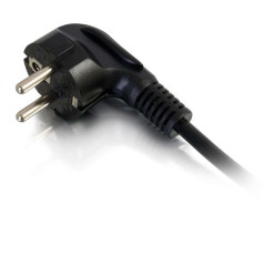 C2G 80607 câble électrique Noir 2 m CEE7/7 Coupleur C5