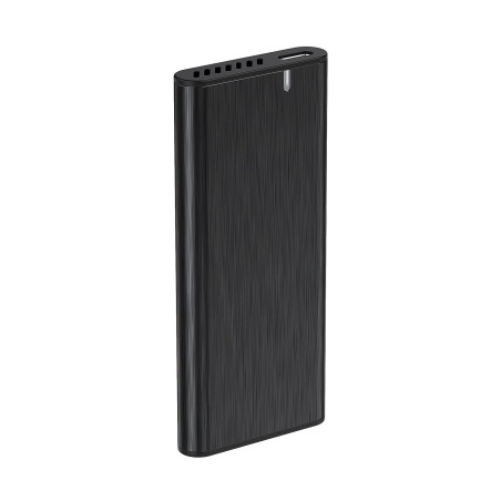 AISENS ASM2-008B Boîtier Externe M.2 NGFF SSD NVME vers USB 3.1 GEN2, Noir