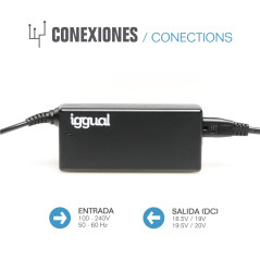 iggual Cargador Universal 65W