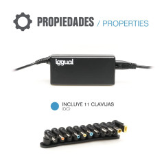 iggual Cargador Universal 65W