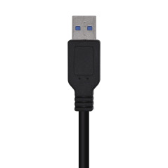AISENS CABLE USB 3.0 A105-0448/ USB MACHO USB MACHO/ 3M/ NEGRO