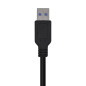 AISENS CABLE USB 3.0 A105-0448/ USB MACHO USB MACHO/ 3M/ NEGRO