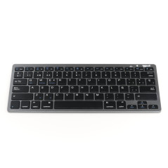 iggual TECLADO Bluetooth Slim TKL-BT Negro