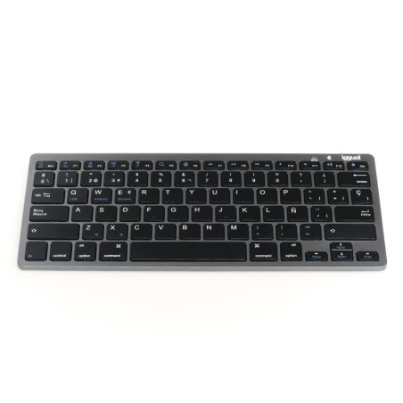 iggual TECLADO Bluetooth Slim TKL-BT Negro