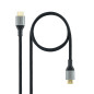 NANOCABLE 10.15.8102 Câble HDMI 2.1 certifié ULTRA HIGH SPEED type A Mâle, résolutions vidéo jusqu'à 8K@60Hz et 4K@120Hz, Noir, NANOCABLE 10.15.8102 Câble HDMI 2.1 certifié ULTRA HIGH SPEED type A Mâle, résolutions vidéo jusqu'à 8K@60Hz et 4K@120Hz, Noir,