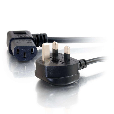 C2G 88520 Cordon d'Alimentation universel 2m Noir