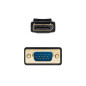 Nano Cable 10.15.4401 Câble Convertisseur Displayport vers VGA, Displayport/Mâle - VGA/Mâle, Noir, 1 m Nano Cable 10.15.4401 Câble Convertisseur Displayport vers VGA, Displayport/Mâle - VGA/Mâle, Noir, 1 m
