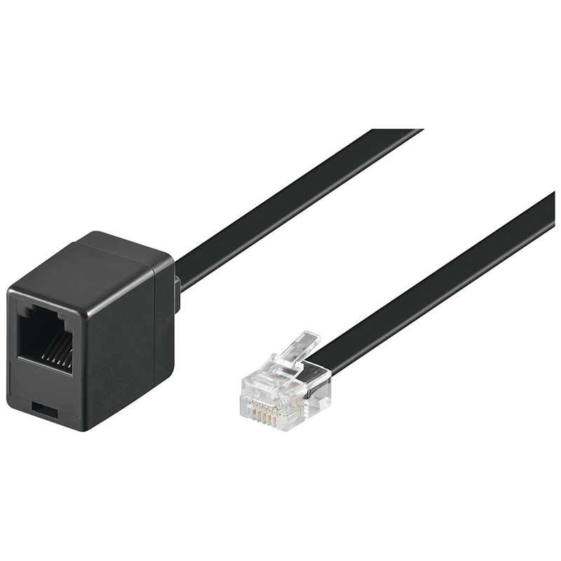 Goobay 68263 Câble de Rallonge pour Véhicules, Noir, 3m Longueur Goobay 68263 Câble de Rallonge pour Véhicules, Noir, 3m Longueur