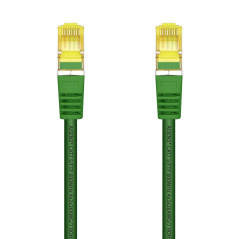 AISENS A146-0482 Câble réseau RJ45 LSZH Cat.7 600 MHz S/FTP PIMF AWG26 Vert 1,0 m