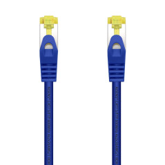 AISENS A146-0478 Câble réseau RJ45 LSZH Cat.7 600 MHz S/FTP PIMF AWG26, bleu, 1 m