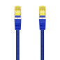 AISENS A146-0478 Câble réseau RJ45 LSZH Cat.7 600 MHz S/FTP PIMF AWG26, bleu, 1 m