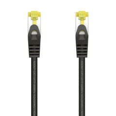 AISENS Câble réseau RJ45 LSZH Cat.7 600 MHz S/FTP PIMF AWG26- Noir - 2 m