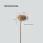 Energy Sistem Earphones Eco Casque Bluetooth Beech Wood Écouteur (Intra-Auriculaires, Bois Durable, câble de Chanvre, Microphone Energy Sistem Earphones Eco Casque Bluetooth Beech Wood Écouteur (Intra-Auriculaires, Bois Durable, câble de Chanvre, Microphone