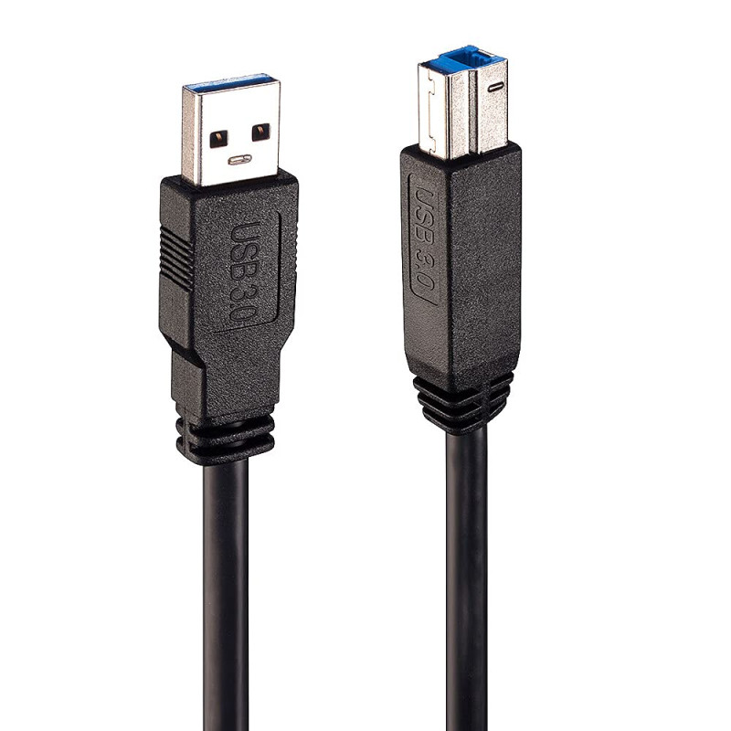 Lindy 43098 câble USB 10 m USB 3.2 Gen 1 (3.1 Gen 1) USB A USB B Noir Lindy 43098 câble USB 10 m USB 3.2 Gen 1 (3.1 Gen 1) USB A USB B Noir