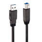 Lindy 43098 câble USB 10 m USB 3.2 Gen 1 (3.1 Gen 1) USB A USB B Noir Lindy 43098 câble USB 10 m USB 3.2 Gen 1 (3.1 Gen 1) USB A USB B Noir