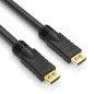 Pure Link PI1000 Cble de connexion HDMI (2K FULL HD (1080p), Ethernet), HDMI-A male vers HDMI-A male, certifié, 20, 0m, noir Pure Link PI1000 Cble de connexion HDMI (2K FULL HD (1080p), Ethernet), HDMI-A male vers HDMI-A male, certifié, 20, 0m, noir
