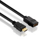 PureLink PI1100-005 Câble d'extension HDMI haute vitesse (4K UltraHD (2160p), Ethernet), HDMI-A mâle à HDMI-A femelle, certifié, PureLink PI1100-005 Câble d'extension HDMI haute vitesse (4K UltraHD (2160p), Ethernet), HDMI-A mâle à HDMI-A femelle, certifié,
