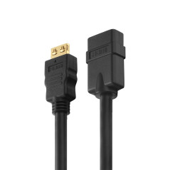 PureLink PI1100-005 Câble d'extension HDMI haute vitesse (4K UltraHD (2160p), Ethernet), HDMI-A mâle à HDMI-A femelle, certifié,