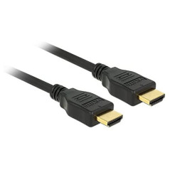 DeLOCK 84714 Câble HDMI-Câble HDMI (HDMI-HDMI mâle-mâle Or Noir)