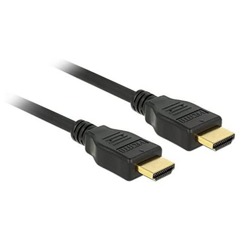 DeLOCK 84714 Câble HDMI-Câble HDMI (HDMI-HDMI mâle-mâle Or Noir)