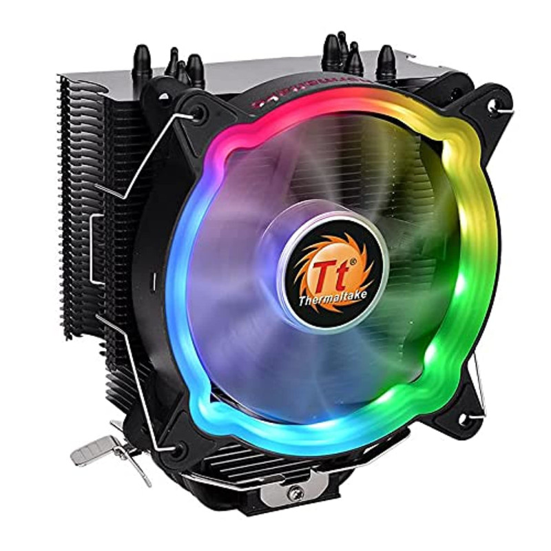 Thermaltake UX200 ARGB Lighting Processeur Refroidisseur 12 cm Noir Thermaltake UX200 ARGB Lighting Processeur Refroidisseur 12 cm Noir