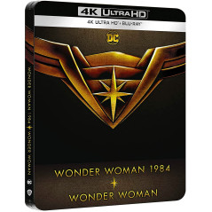 Wonder Woman (2017) + Wonder Woman 1984 (2020) - Steelbook 4k Ultra-HD + Blu-ray [Blu-ray]