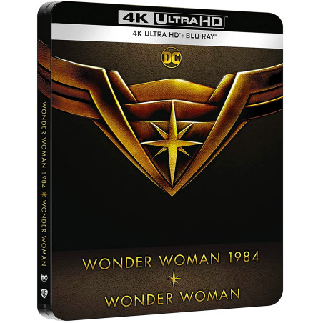 Wonder Woman (2017) + Wonder Woman 1984 (2020) - Steelbook 4k Ultra-HD + Blu-ray [Blu-ray]