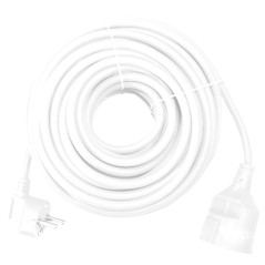 Silver Electronics Rallonge Tuyau, Blanc, 9215