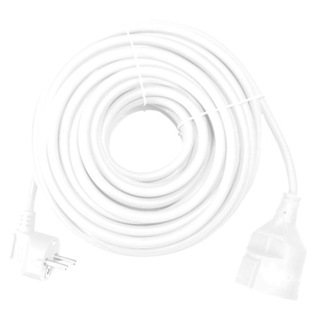 Silver Electronics Rallonge Tuyau, Blanc, 9215