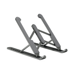 AISENS LPS1M-101 Support de Table réglable pour Ordinateur Portable/Tablette, Noir