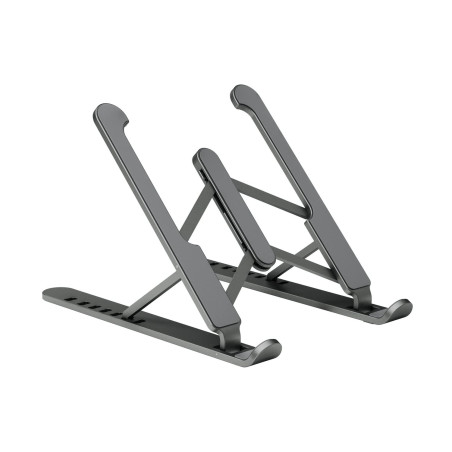 AISENS LPS1M-101 Support de Table réglable pour Ordinateur Portable/Tablette, Noir
