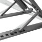 AISENS LPS1M-101 Support de Table réglable pour Ordinateur Portable/Tablette, Noir AISENS LPS1M-101 Support de Table réglable pour Ordinateur Portable/Tablette, Noir