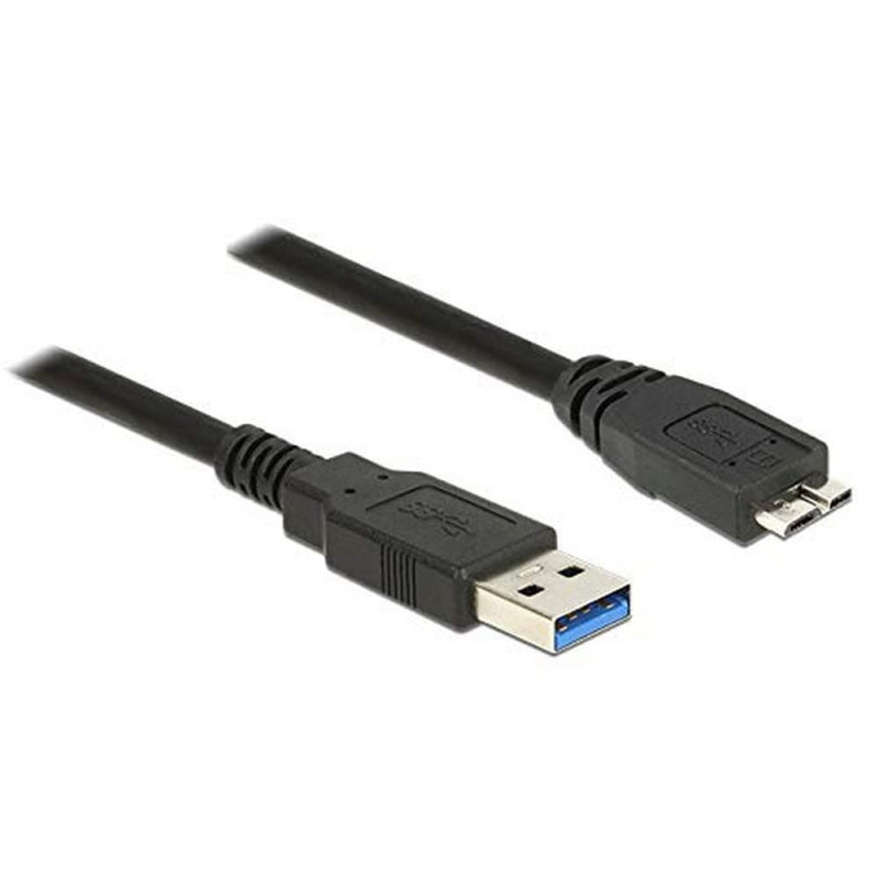DeLOCK 85074 câble USB 2 m USB 3.2 Gen 1 (3.1 Gen 1) USB A Micro-USB B Noir DeLOCK 85074 câble USB 2 m USB 3.2 Gen 1 (3.1 Gen 1) USB A Micro-USB B Noir