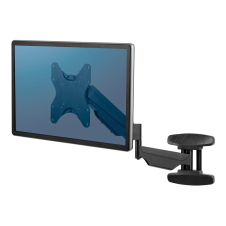 Fellowes 8043501 Bras Porte écran Mural pour Ecran jusqu'à 42 Pouces Acier Noir