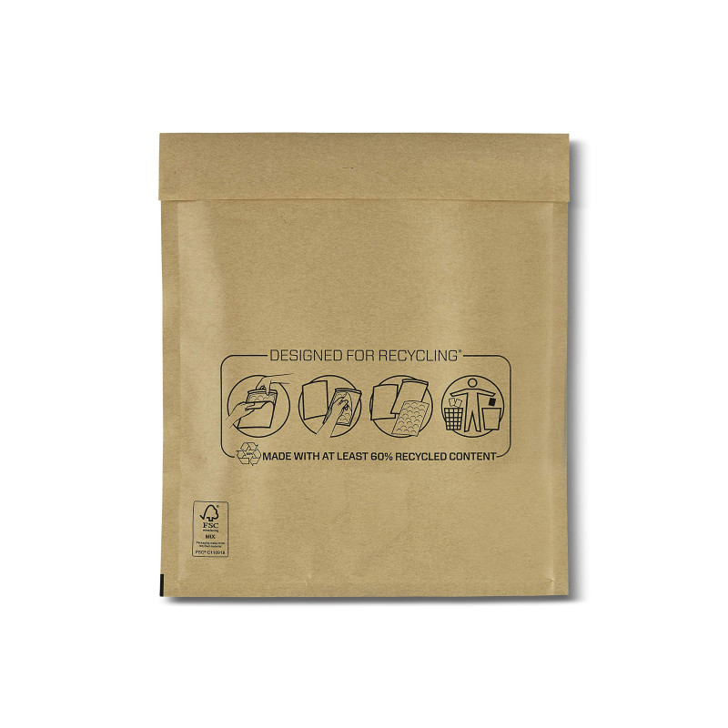 Bankers Box Enveloppes matelassées avec protection à bulles d'air pour objets fragiles, écologiques, fermeture sécurisée, 27 x 3