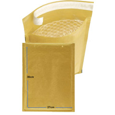 Bankers Box Enveloppes matelassées avec protection à bulles d'air pour objets fragiles, écologiques, fermeture sécurisée, 27 x 3