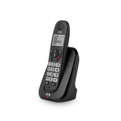 SPC Kairo - Téléphone Fixe sans Fil, Touches et écran éclairés, Identification de l'appelant, Volume Extra, compatibilité Gap, M