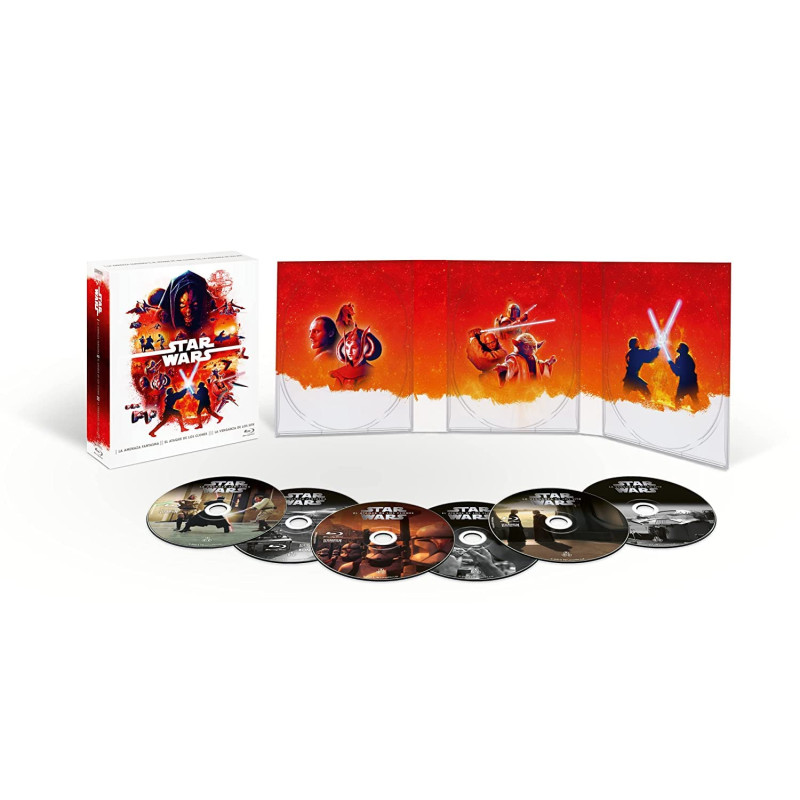 BD TRILOGIA STAR WARS EPS 1-3 [Blu-ray]