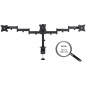 PureMounts OFFICE-03 Soporte de escritorio Para 3 monitores 33-69 cm (13-27"), inclinable: -45 ° a 45 °, giratorio: 180 °, girat PureMounts OFFICE-03 Soporte de escritorio Para 3 monitores 33-69 cm (13-27"), inclinable: -45 ° a 45 °, giratorio: 180 °, girat